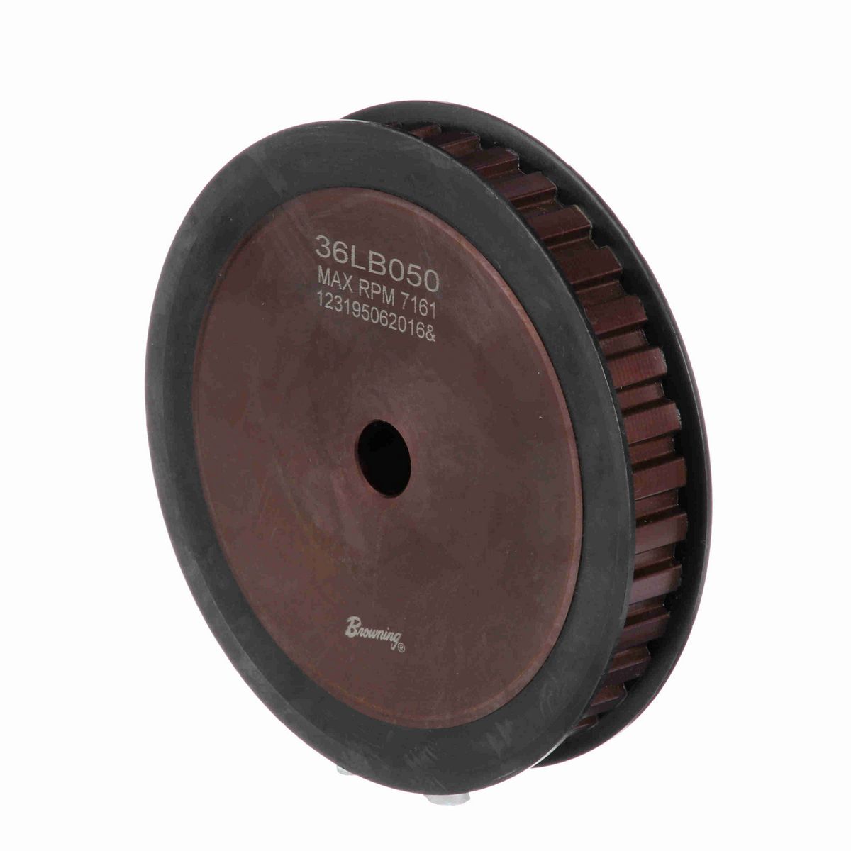 Browning Steel Rough Bore Gearbelt Pulley - 36LB050