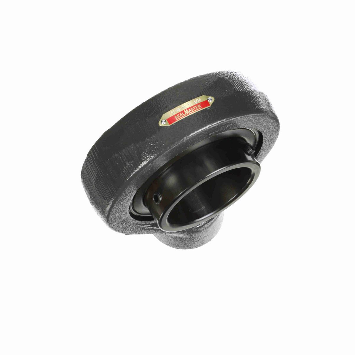 Sealmaster Mounted Cast Iron Hanger Unit Ball Bearing - 52100 Bearing Steel, Black Oxided - Setscrew Lock - SCHB-51