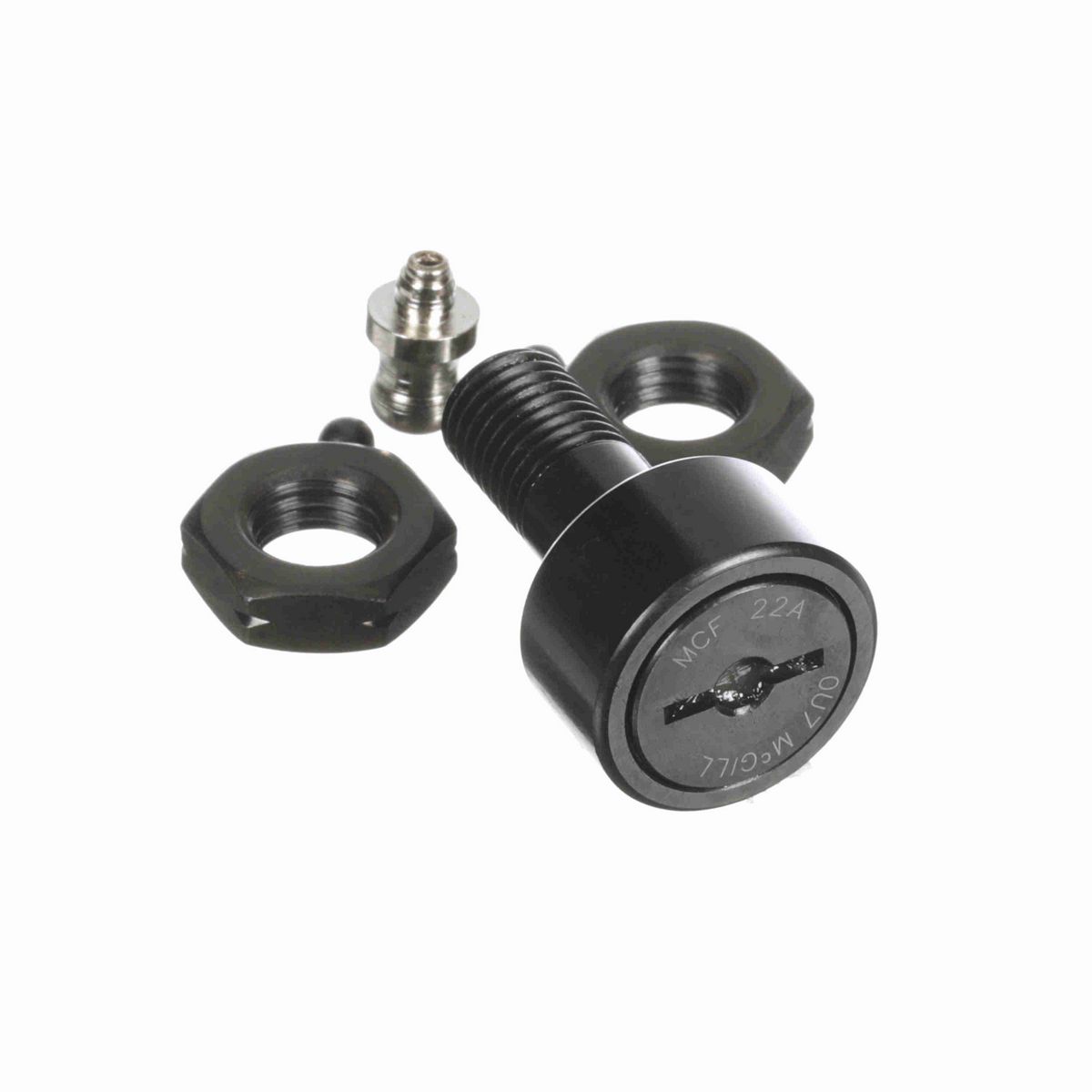 Опорный ролик с цапфой McGill CAMROL MCF 22A, бочкообразный, со шлицем под отвёртку, метрический