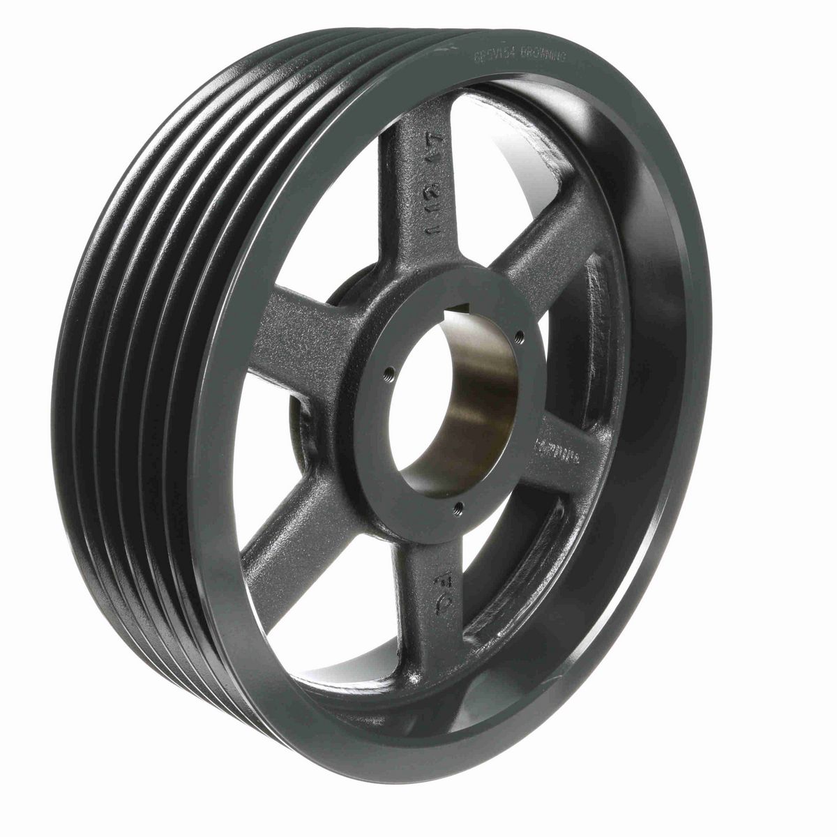 Browning 6 Groove Cast Iron Bushed Bore Multiple Sheave - 6B5V154