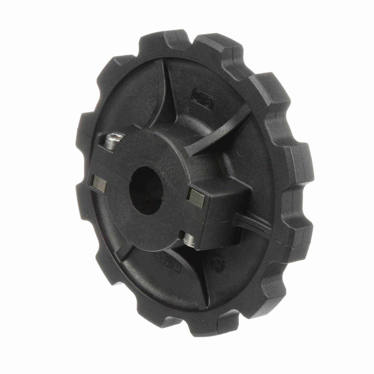 System Plast 880 Series Split Molded Sprocket with 12 Teeth and a 1-1/4in Round Idler Bore - 880-12R1.25-RS