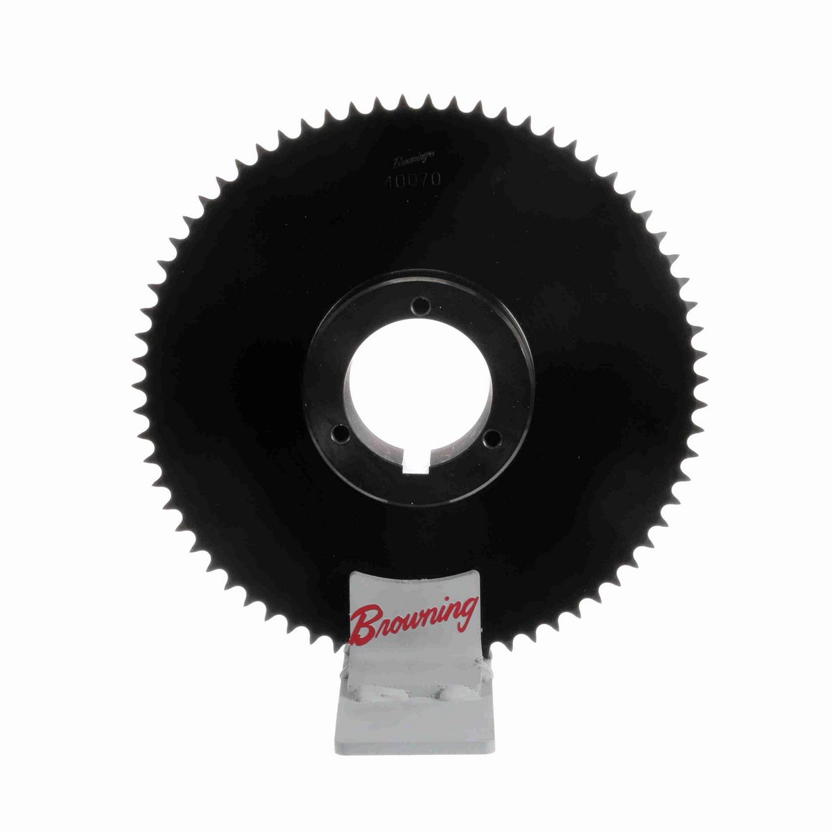 Browning Steel Bushed Bore Roller Chain Sprocket - 40Q70