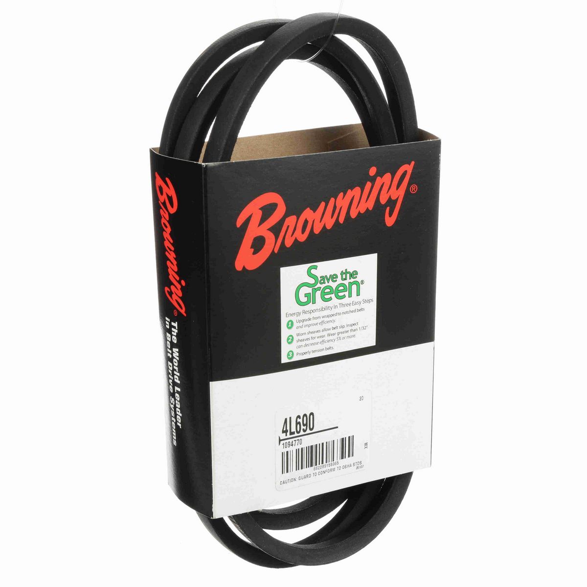 Browning Rubber FHP Belt - 4L690