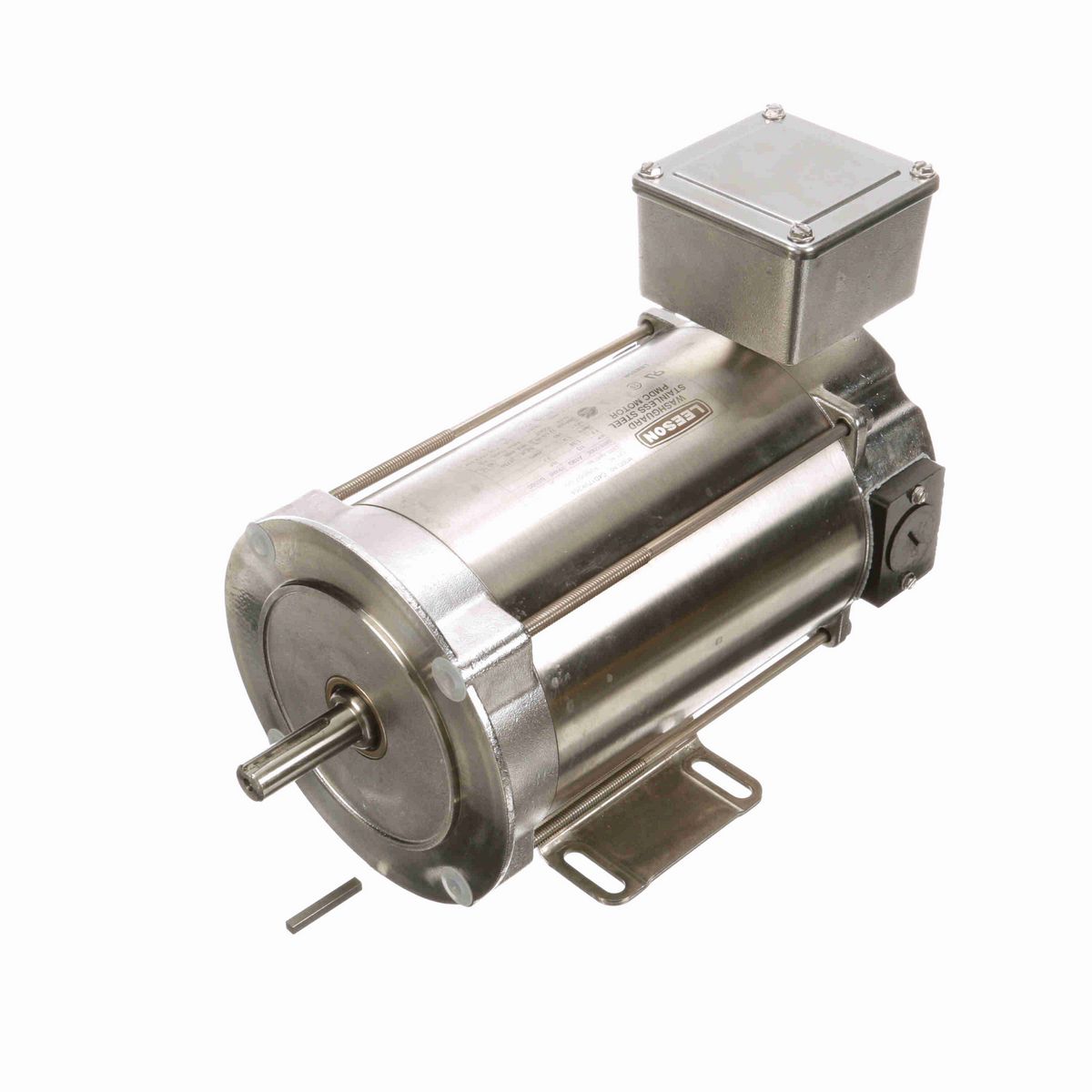 LEESON Premium Duck™ Washdown Motor, 0.33 HP, 180 V, 1750 RPM, US56C Frame, TENV - 109067.00