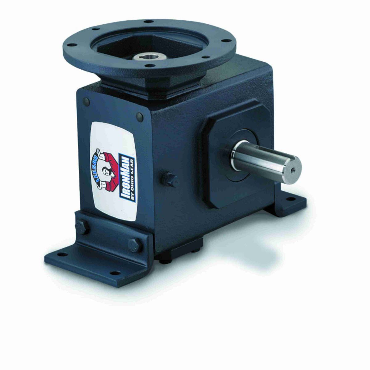 Grove Gear GR Series - Ironman Worm Gear Reducers Cast Iron Single-Reduction Worm Reducer - GRL-JMQ821-7.5-L-140