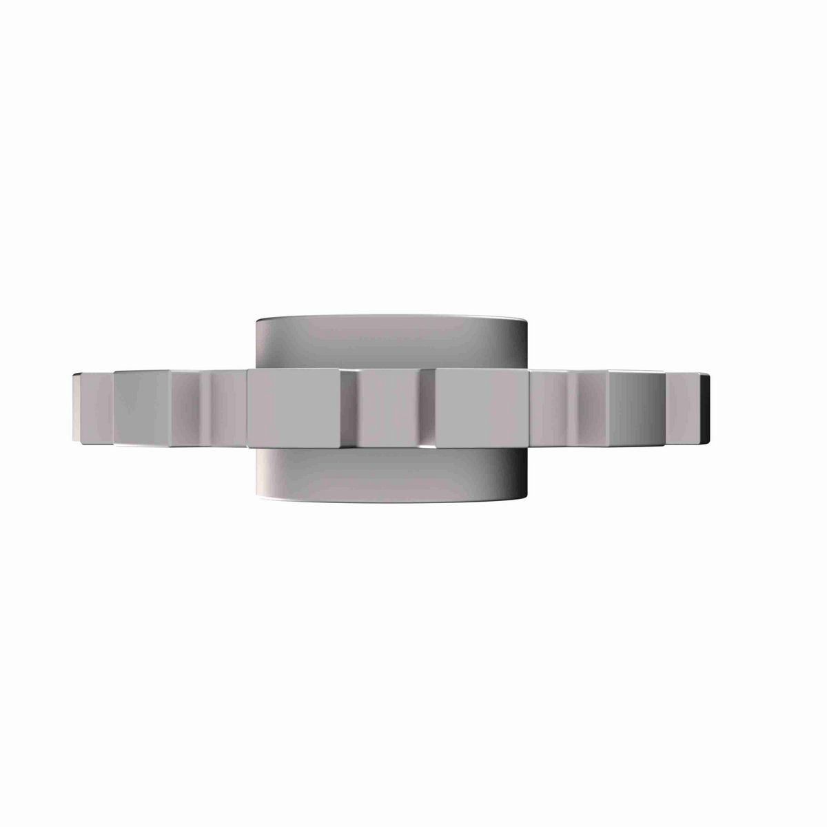 Rexnord 880 Series Solid One Piece Cast Iron Sprocket with 12 Teeth and a 1in Round Shaft-Ready Bore with Keyway & Setscrew - 401-204-6