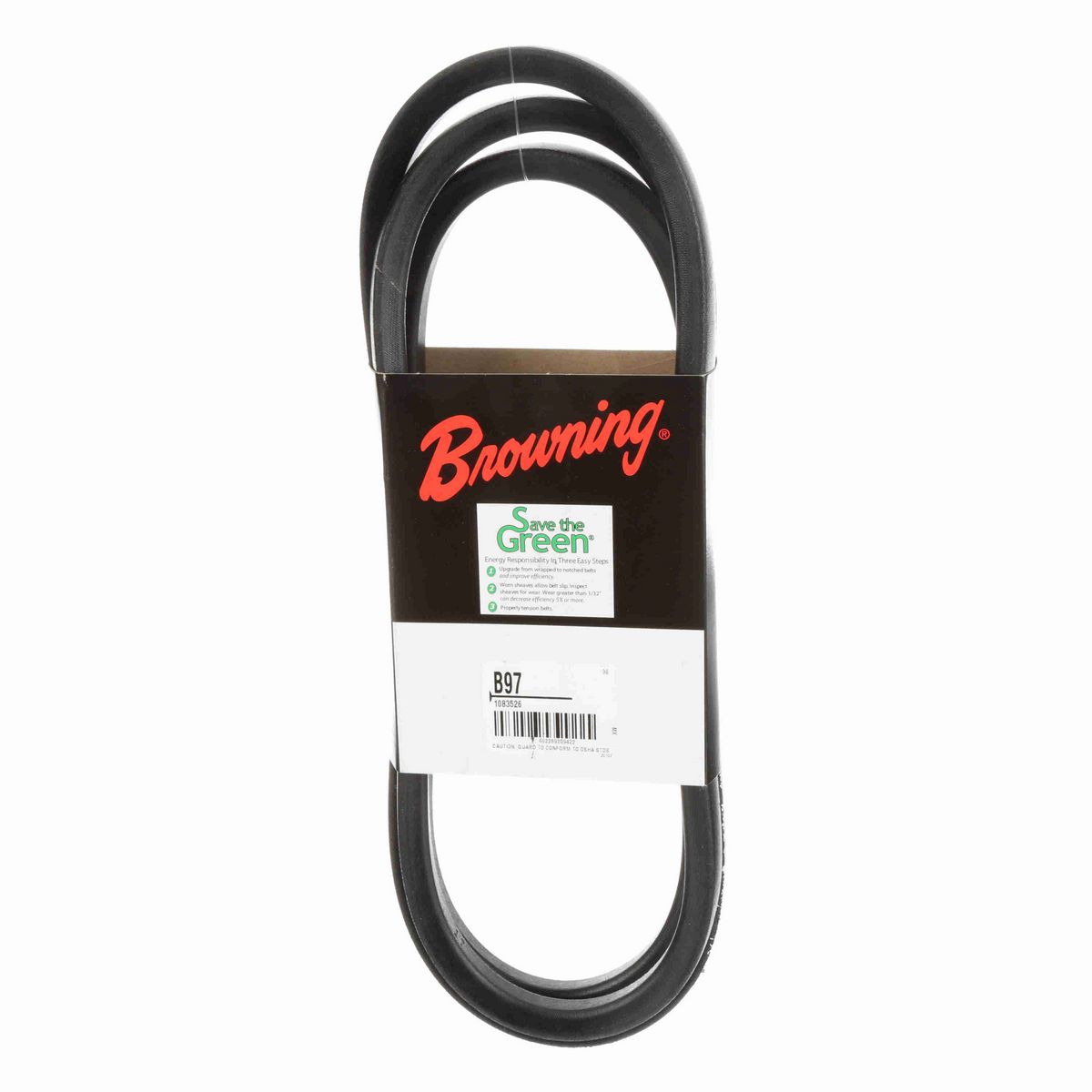 Browning Neoprene Wrapped Belt 95% Efficient - B97
