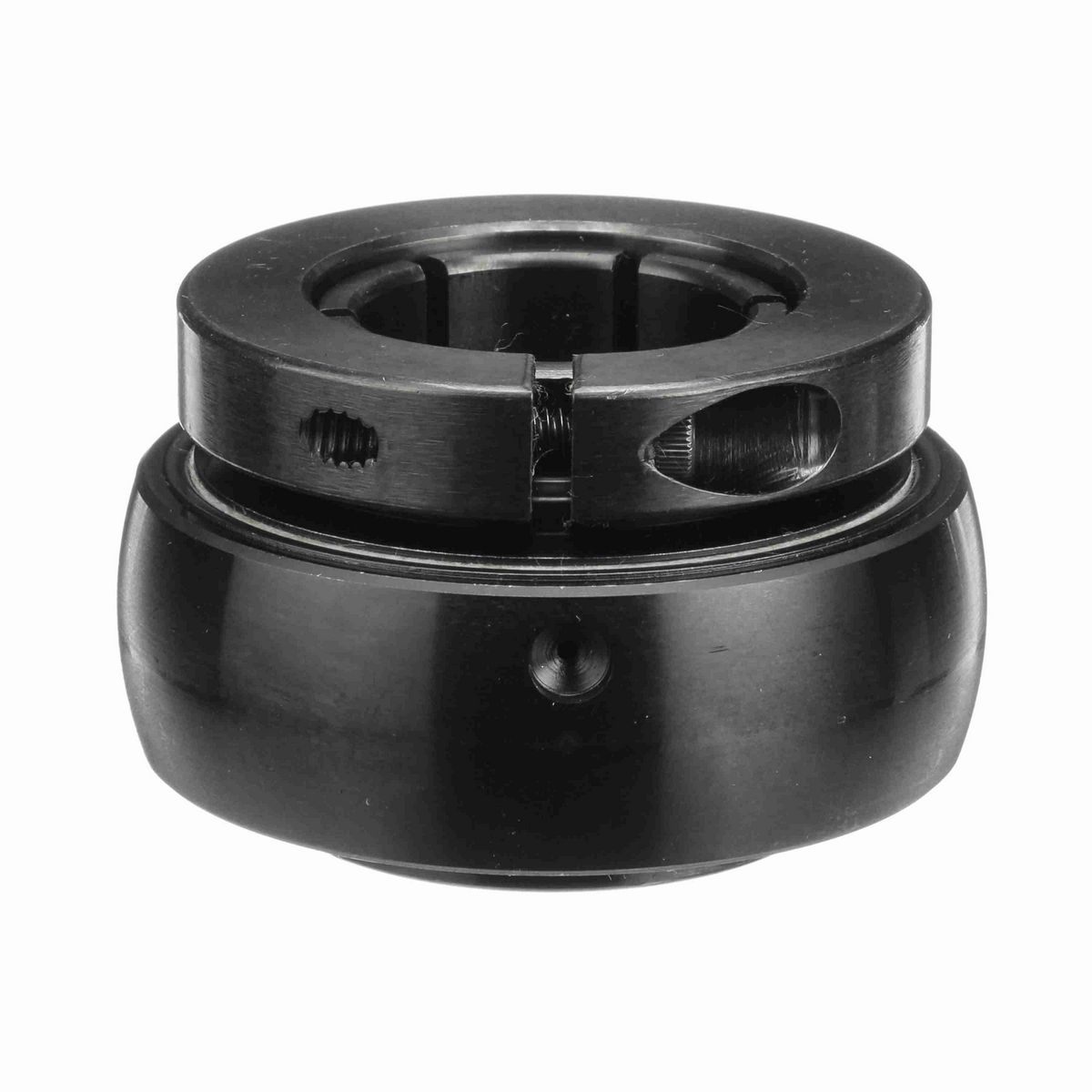 Sealmaster Mounted Insert Only Ball Bearing - 52100 Bearing Steel, Black Oxided - Concentric Lock - 2-14T