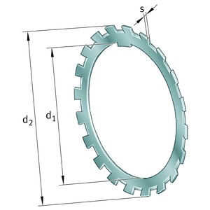 Стопорная шайба FAG MB0