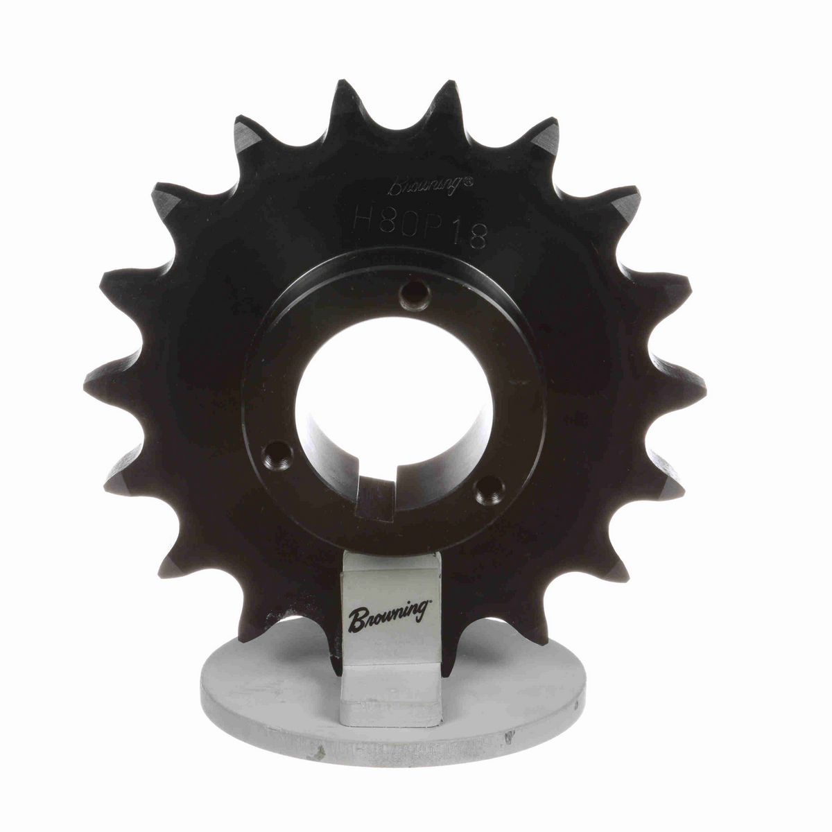 Browning Steel Bushed Bore Roller Chain Sprocket - H80P18