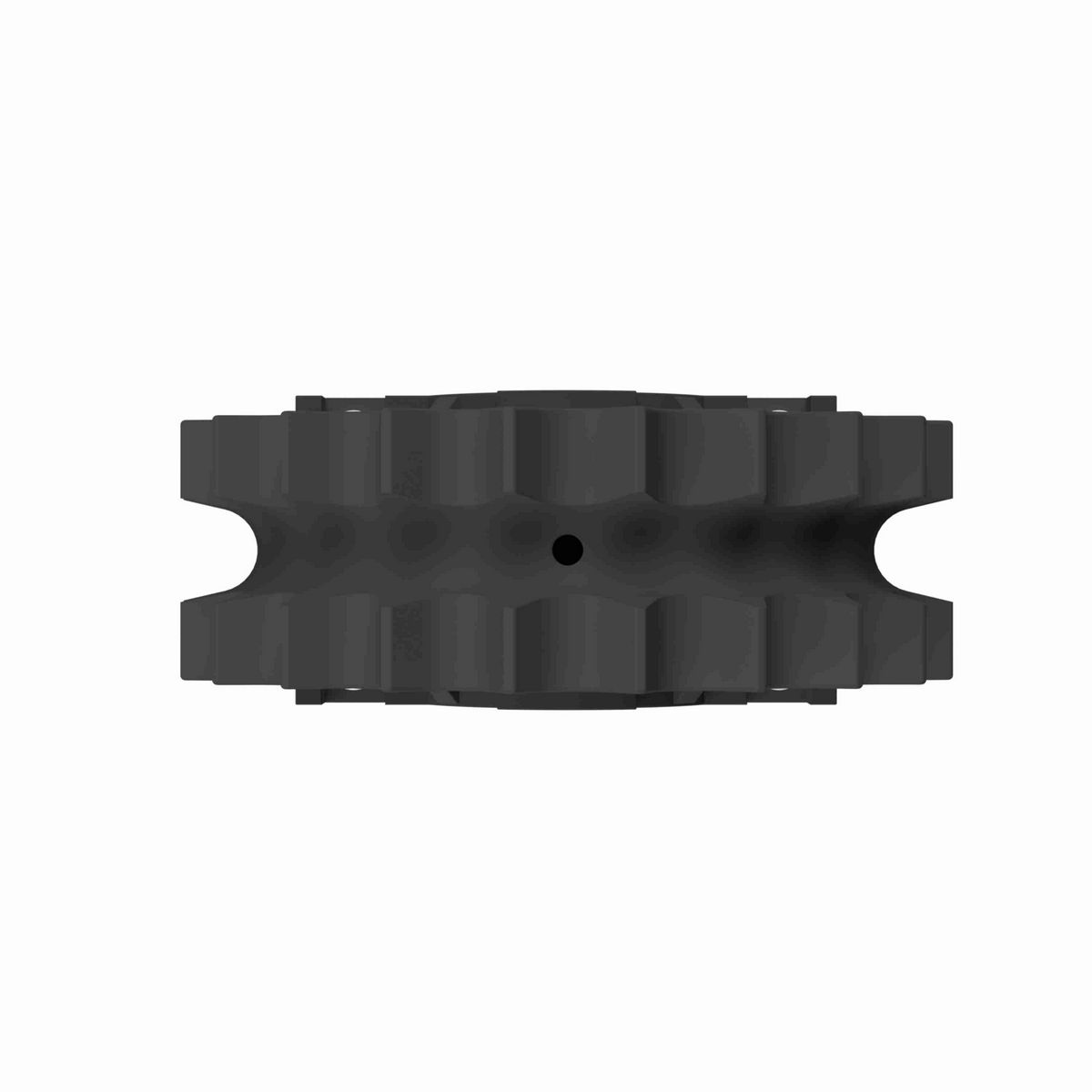 Rexnord 820 Series Split Molded Nylon Sprocket and a 21 Teeth with 1-1/2in Round Shaft-Ready Bore with Keyway & Setscrew - 614-38-11