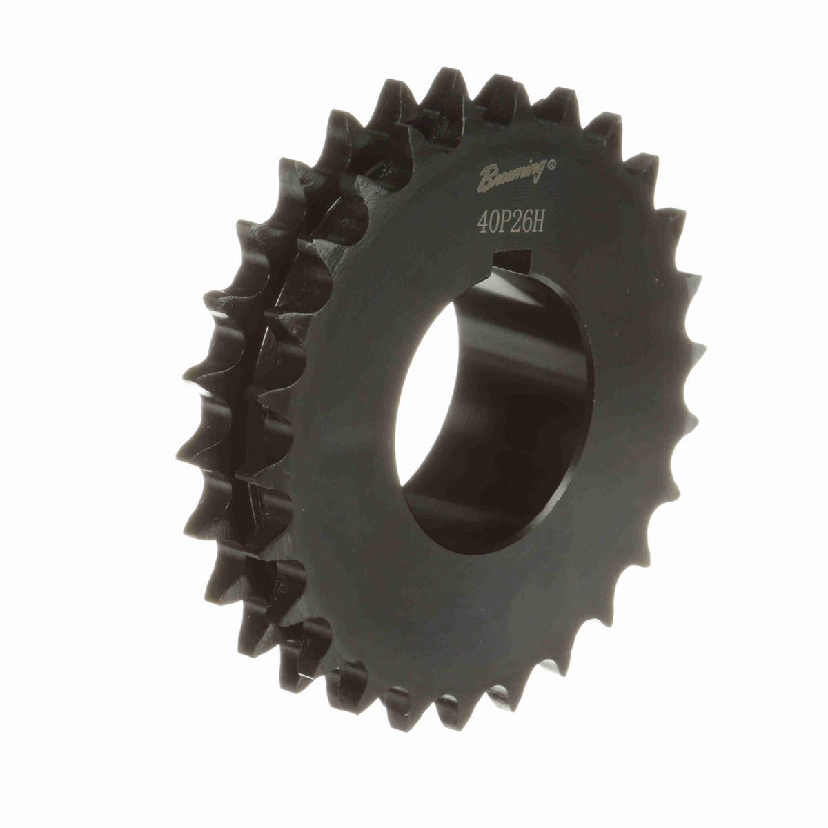 Browning Steel Bushed Bore Roller Chain Sprocket - D40P26