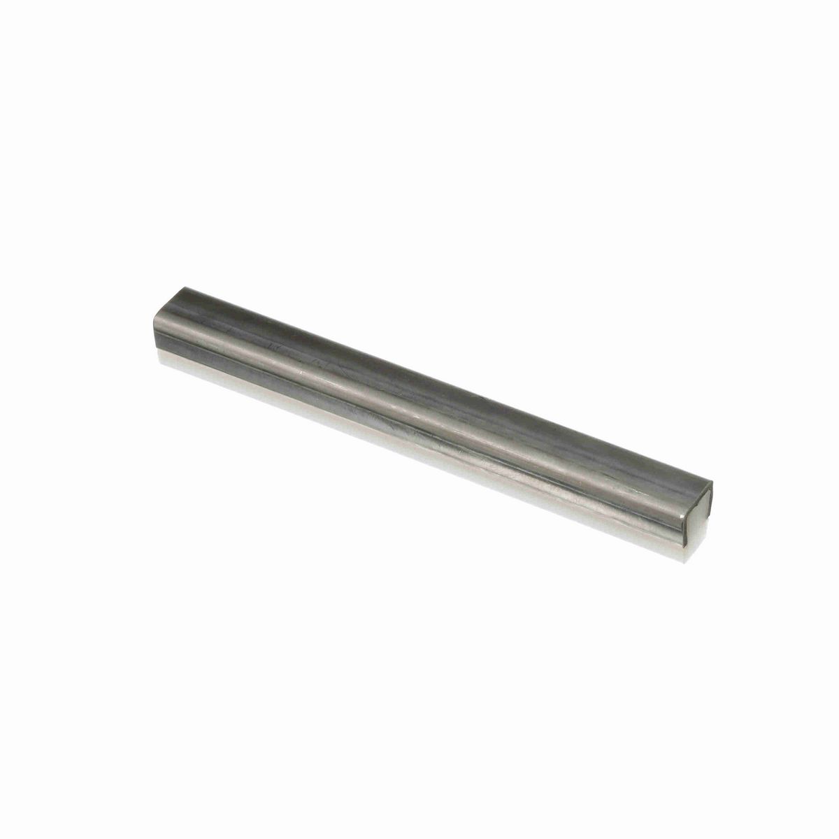 System Plast Wide Flat Guide Rail: 1"W X 0.69"H X 120"L White UHMW-PE - VG-SSWFS-10