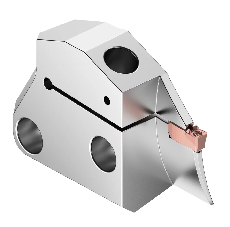 Grooving, and Cut-Off - External Sweep B Kennametal Beyond Evolution - Modular Blade - Face Grooving - External - Through Coolant [6117070]