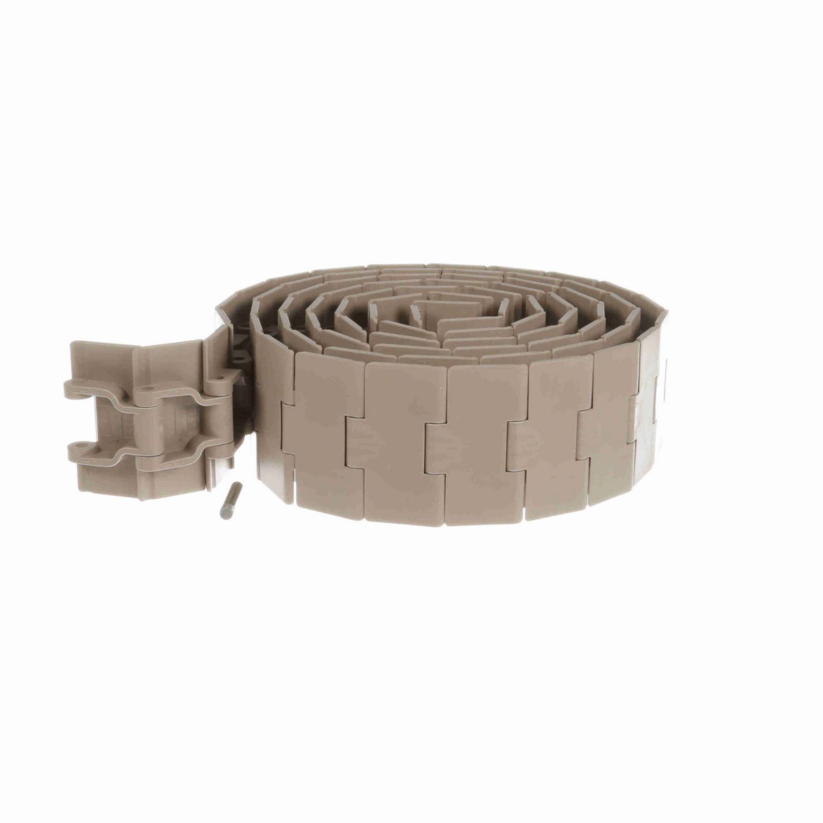 System Plast 828 Straight Running Solid Top, Material: Tan Low Friction, Width: 3.25in, Pitch: 1.5in - LF828-K325