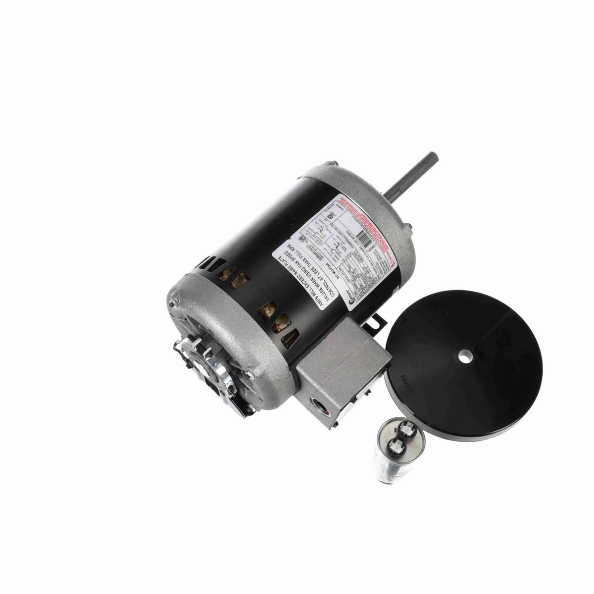 Century Condenser Fan Motor, 3/4 SPL HP, 1 Ph, 60 Hz, 208-230/460 V, 1200 RPM, L56Z Frame, DP - C663