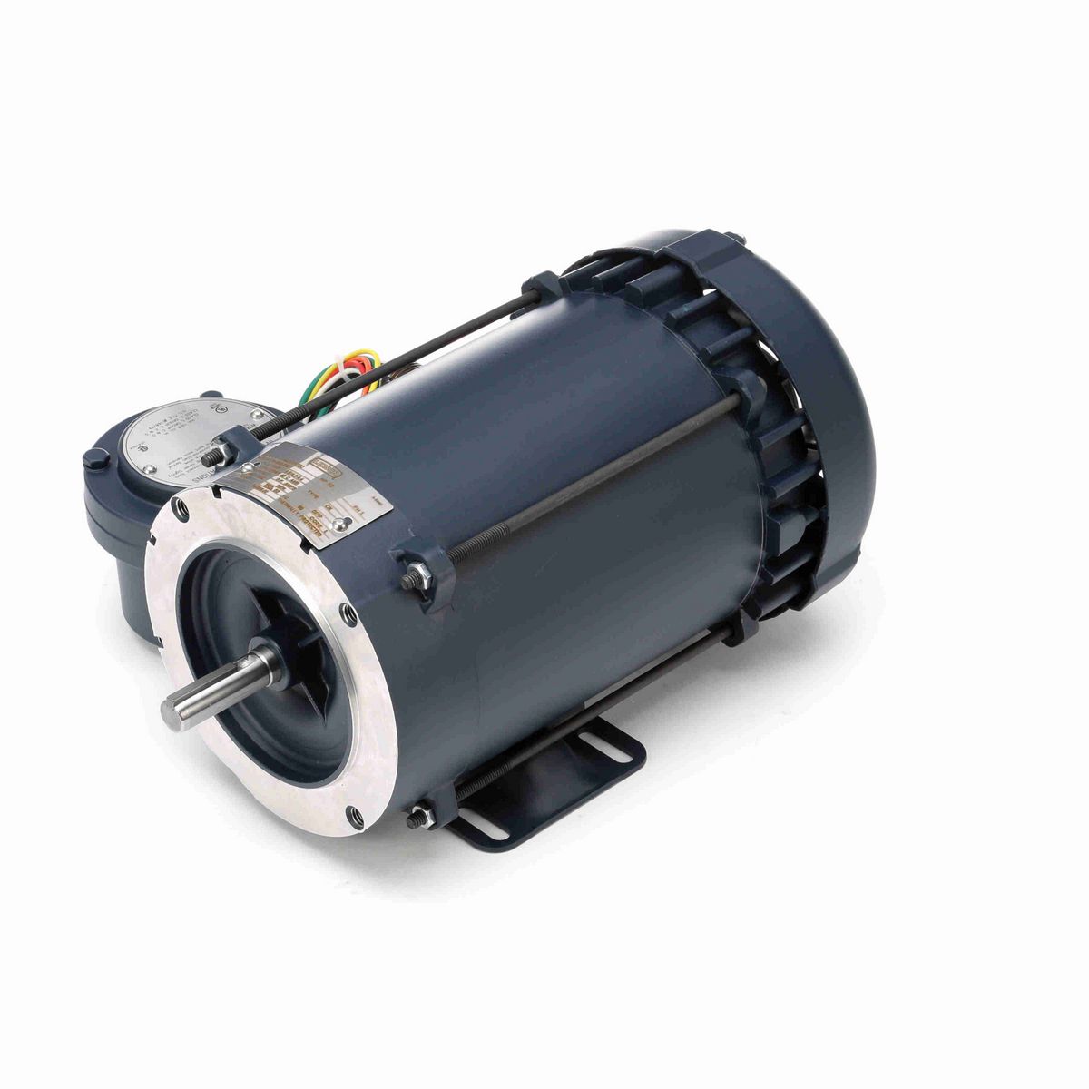 LEESON Explosion Proof Motor, 0.50 HP, 1 Ph, 60 Hz, 115/208-230 V, 1800 RPM, 56C Frame, EPFC - 116609.00