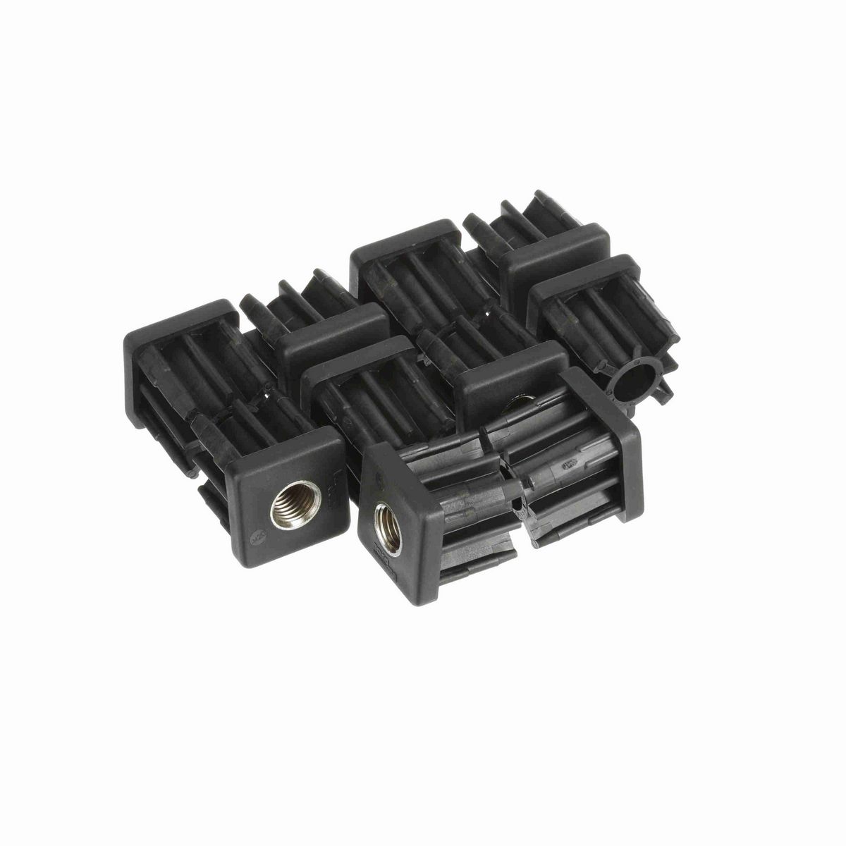 System Plast Tube End (Square); Series: VG-556, Thread: M20 for a 2 Sq. Tube - VG-556-BM20