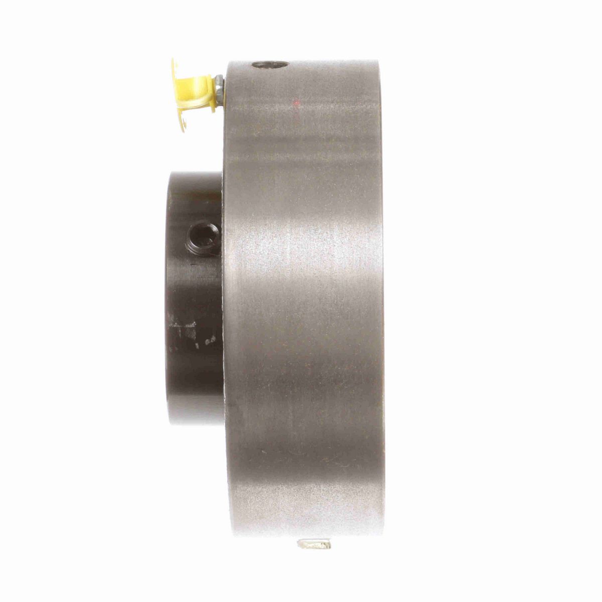 Sealmaster Mounted Cast Iron Cylindrical Cartridge Ball Bearing - 52100 Bearing Steel, Black Oxided - Setscrew Lock - SC-210