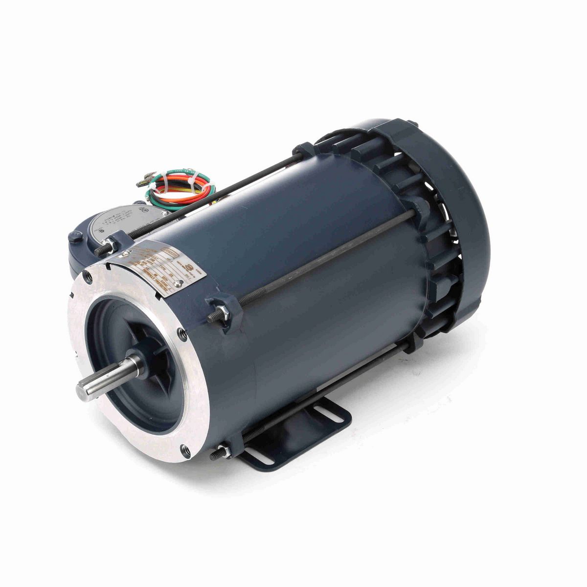 LEESON Explosion Proof Motor, 1 HP, 1 Ph, 60 Hz, 115/208-230 V, 1800 RPM, 56C Frame, EPFC - 116614.00