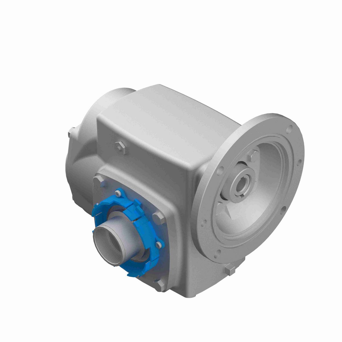 Hub City Stainless Steel HERA Gear Reducer HERA Stainless Steel Helical-Hypoid Reducer - SSHERA45EK 52.50 143TC KLS