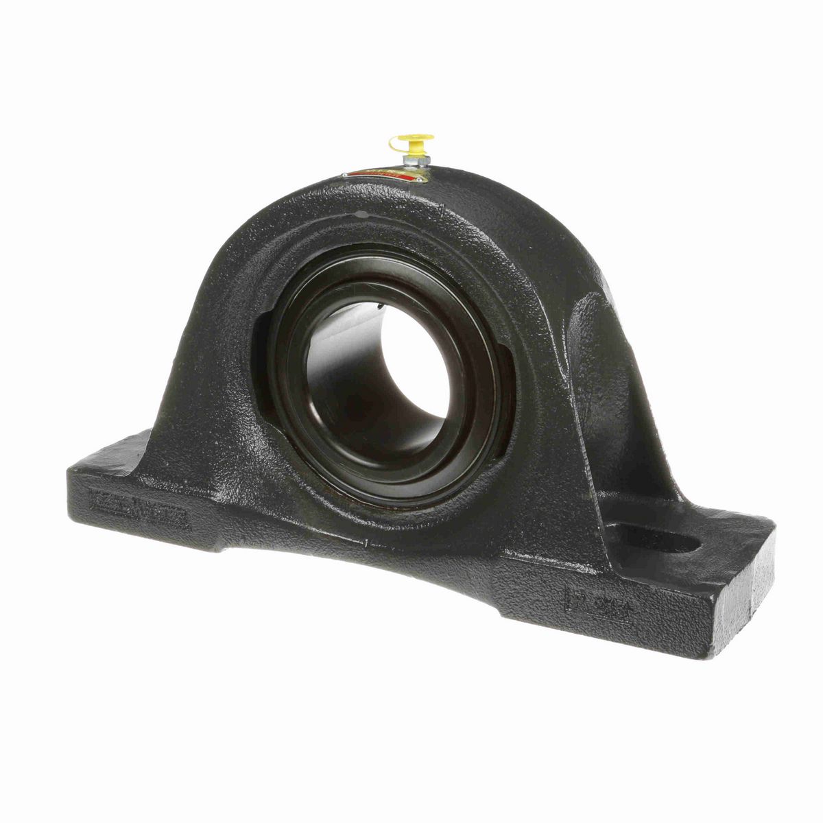 Sealmaster Mounted Cast Iron Two Bolt Pillow Block Ball Bearing - 52100 Bearing Steel, Black Oxided - Setscrew Lock - SP-52
