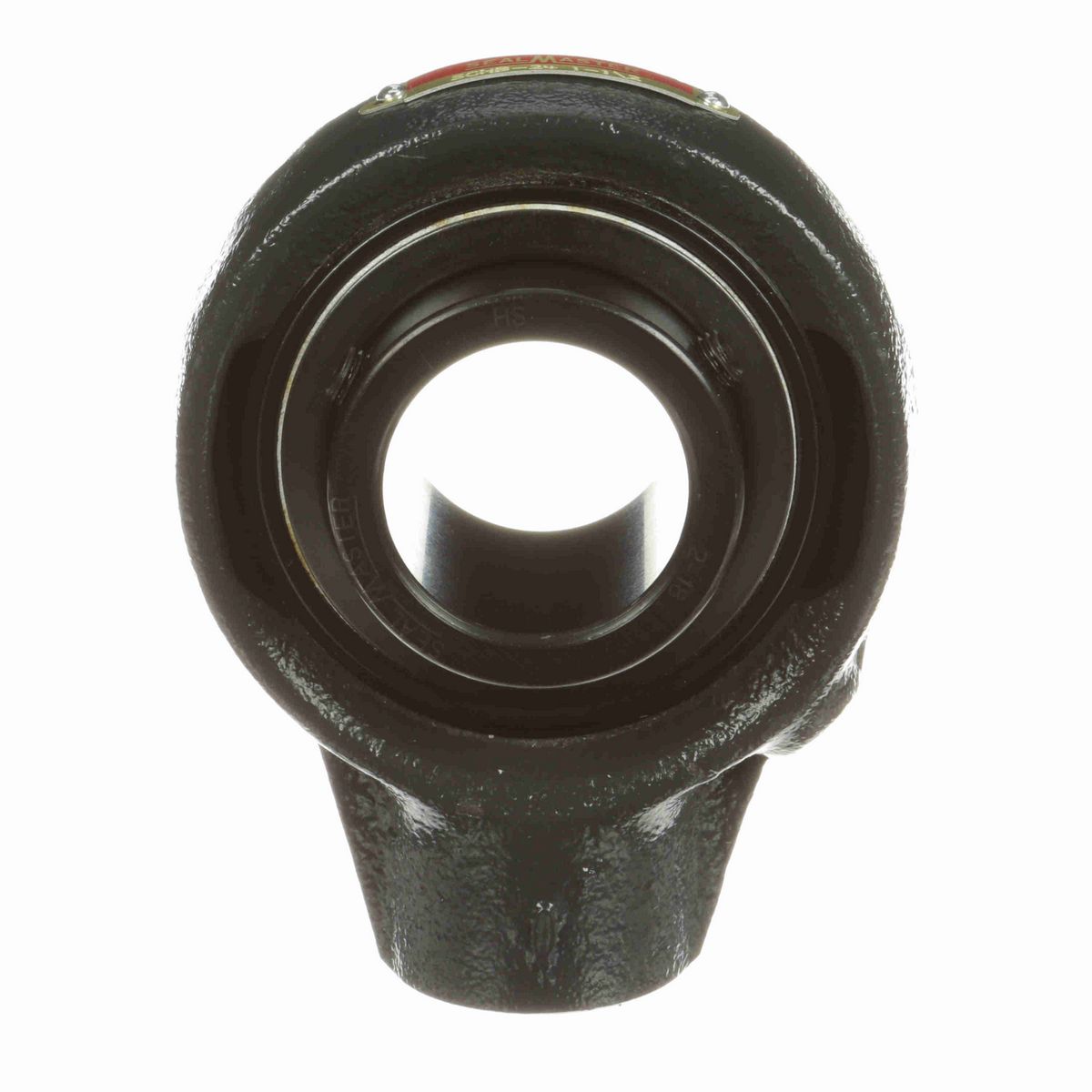 Sealmaster Mounted Cast Iron Hanger Unit Ball Bearing - 52100 Bearing Steel, Black Oxided - Setscrew Lock - SCHB-24