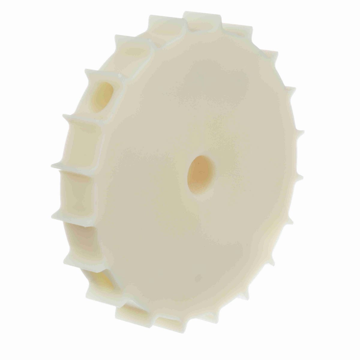 System Plast 2251 Series Split Machined Sprocket with 20 Teeth, a 1-7/16in Round Shaft-Ready Bore and Setscrew - 2251-20R1.44-DMS-SS