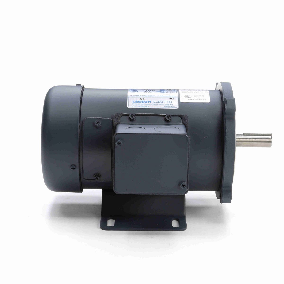 LEESON SCR Motor, 0.50 HP, 180 V, 2500 RPM, SS56C Frame, TEFC - 098007.00