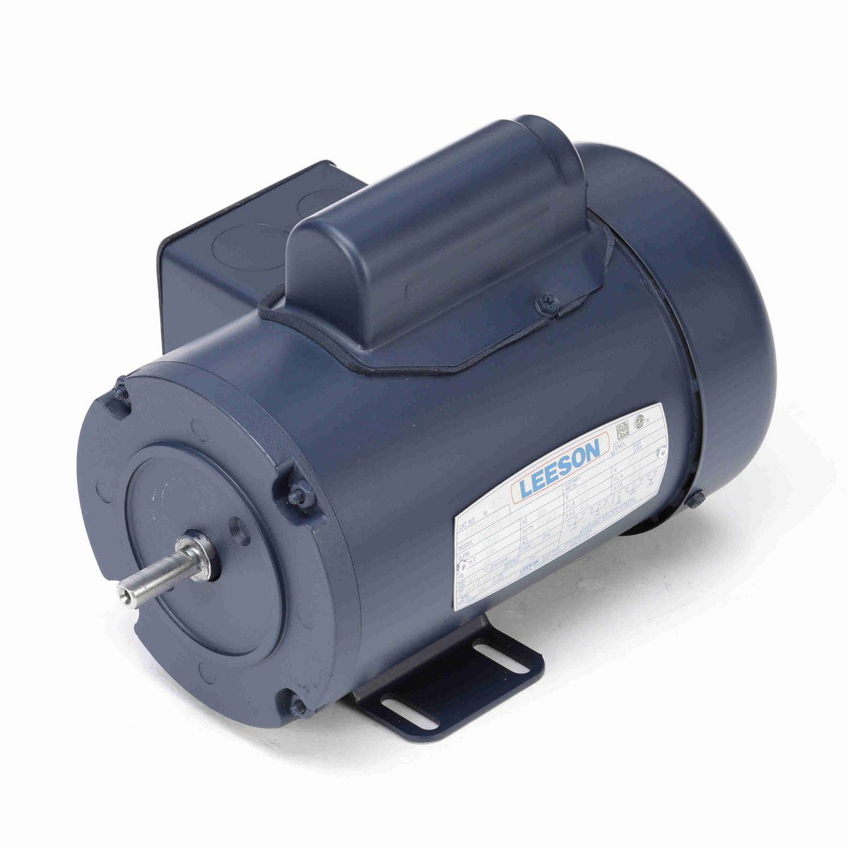 LEESON General Purpose Motor, 0.17 HP, 1 Ph, 60 Hz, 115/208-230 V, 1800 RPM, 42 Frame, TEFC - 092116.00
