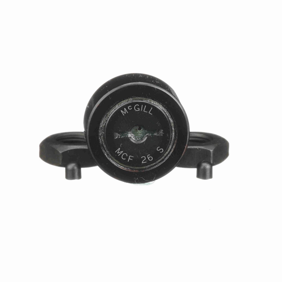 Опорный ролик с цапфой McGill CAMROL MCF 26 S, бочкообразный, с уплотнением, со шлицем под отвёртку, метрический