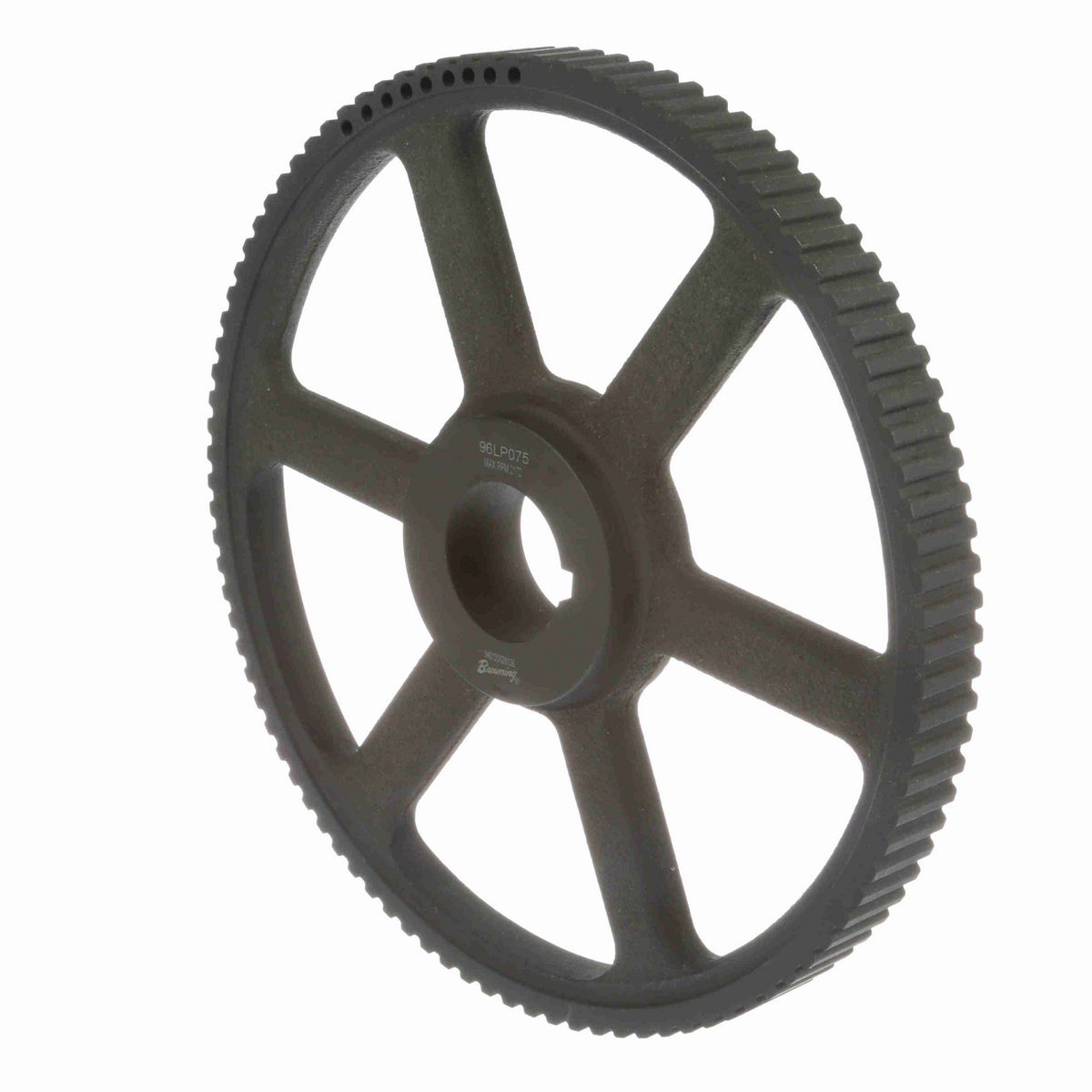 Browning Steel Bushed Bore Gearbelt Pulley - 96LP075