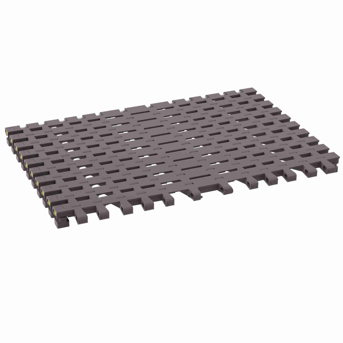 Rexnord 7956GT Side-flexing Flush Grid, Material: Brown High Performance, Width: 18in, Pitch: 1.25in - 10324709