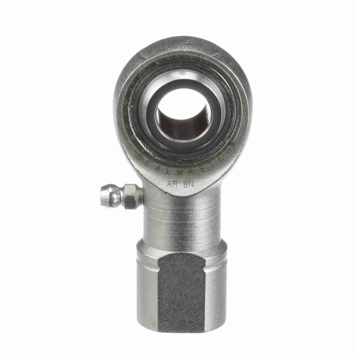 Sealmaster Female Rod End Bearing - Three-Piece Greasable Carbon Steel Race - AR 8N