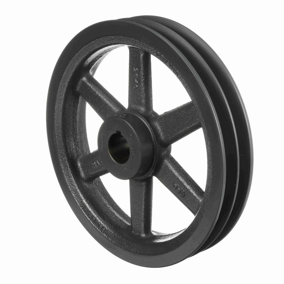 Browning 2 Groove Cast Iron FHP - Finished Bore Sheave - 2BK100X 1 3/16