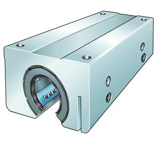 Узел с шарикоподшипником для линейного перемещения INA KTSOS25-PP-AS