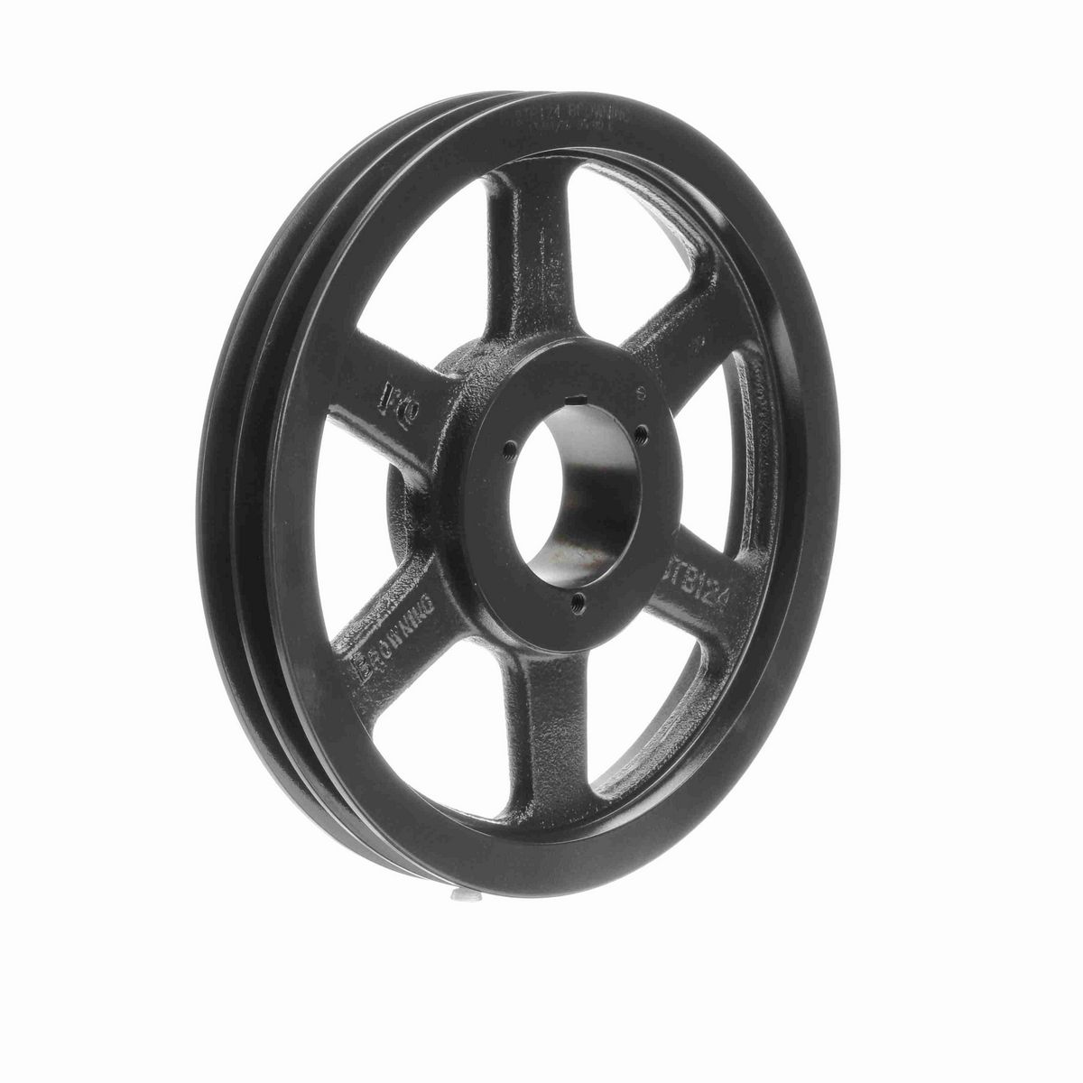 Browning 2 Groove Cast Iron Bushed Bore Multiple Sheave - 2TB124