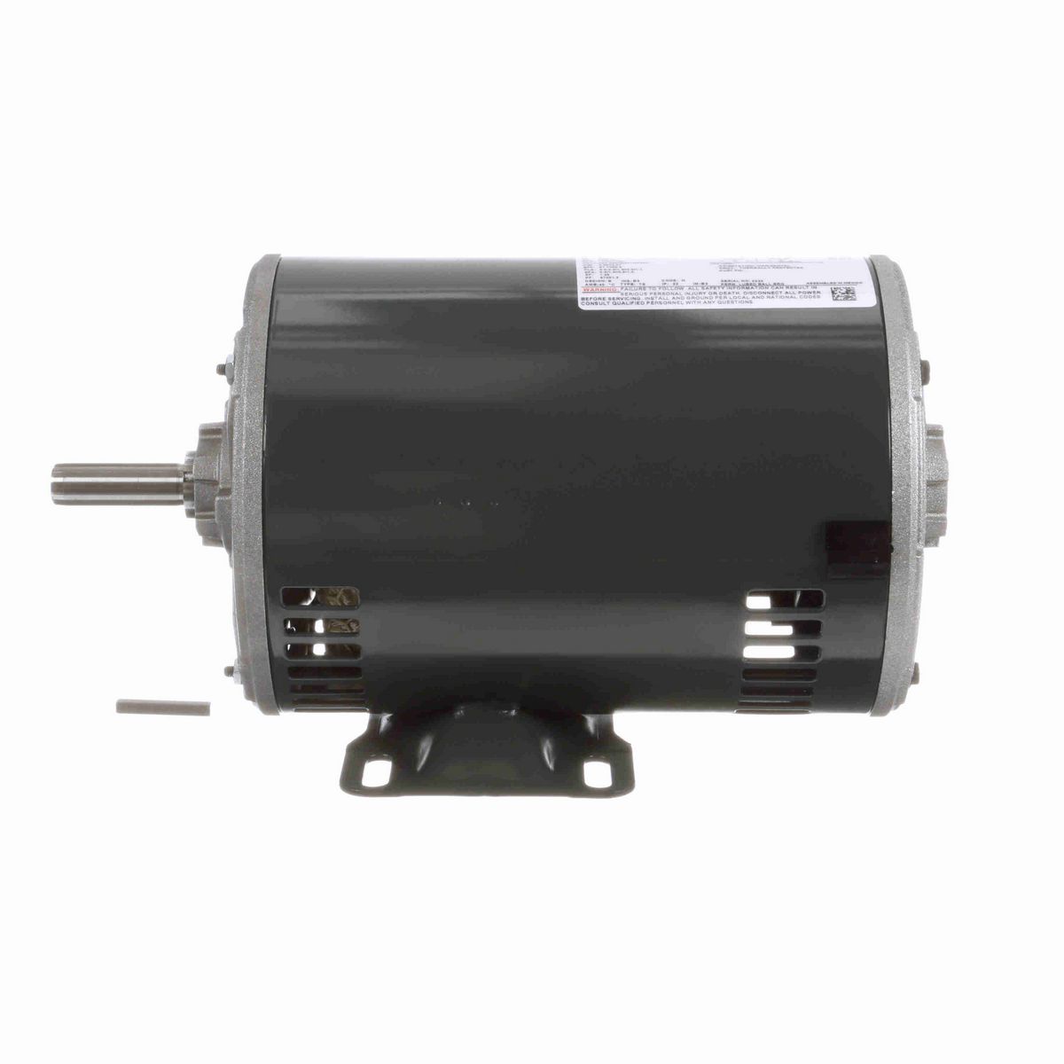 LEESON General Purpose Motor, 0.75 & 0.50 HP, 3 Ph, 60 & 50 Hz, 208-230/460 & 190/380 V, 1800 & 1500 RPM, 56 Frame, DP - G908A