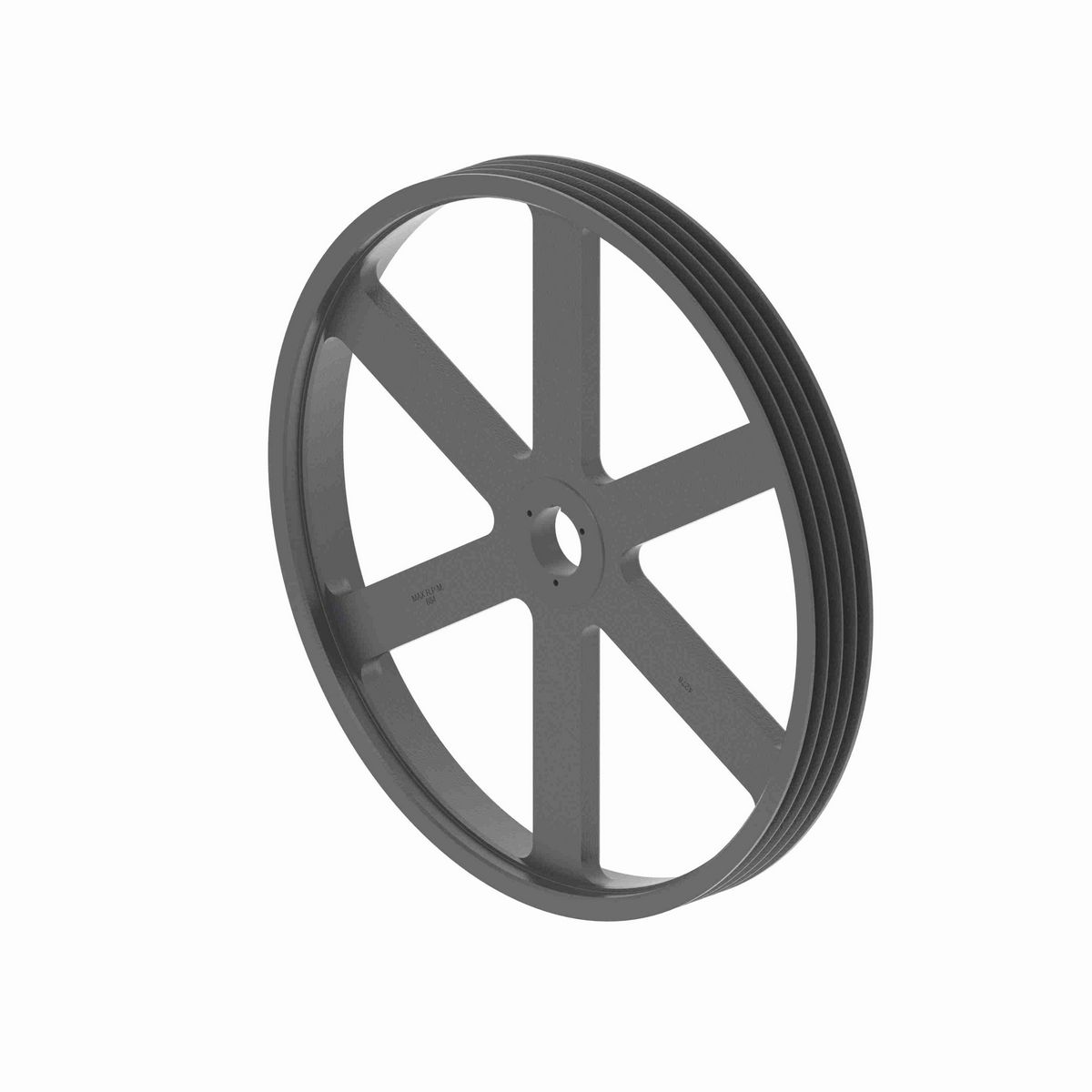 Browning 4 Groove Cast Iron Bushed Bore Multiple Sheave - 4B5V278