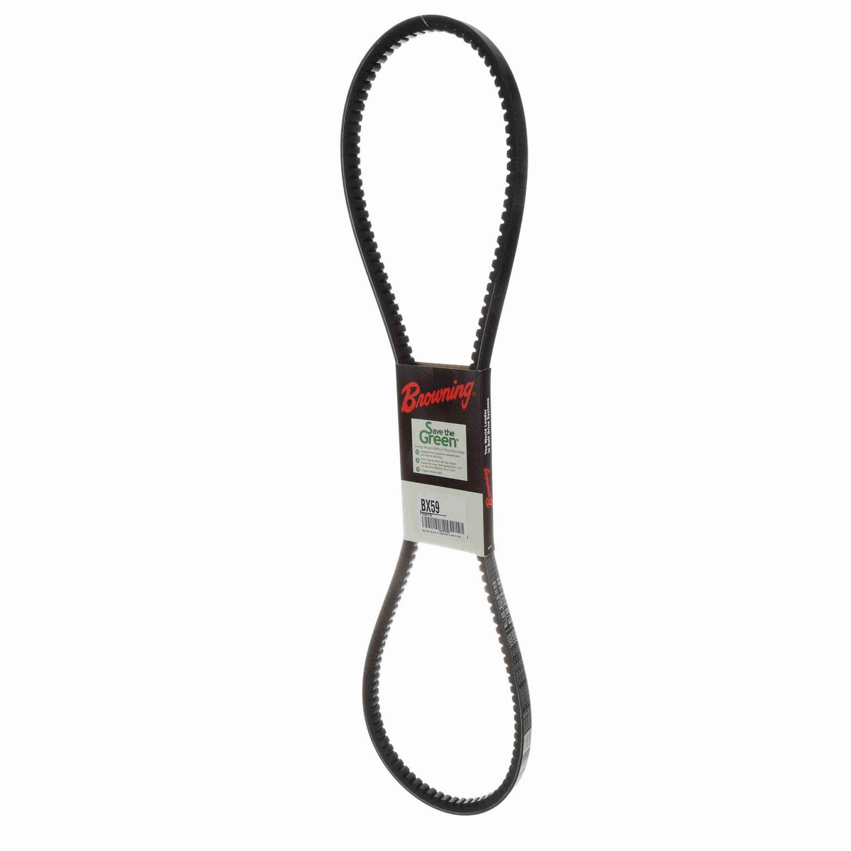 Browning EPDM Notched Belt 98% Efficient - BX59