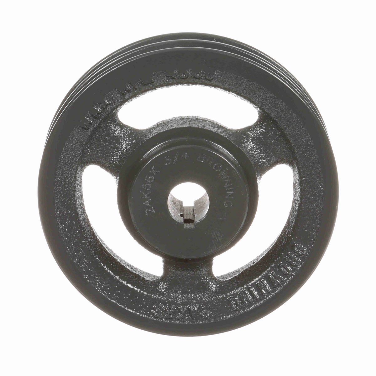 Browning 2 Groove Cast Iron FHP - Finished Bore Sheave - 2AK56X3/4