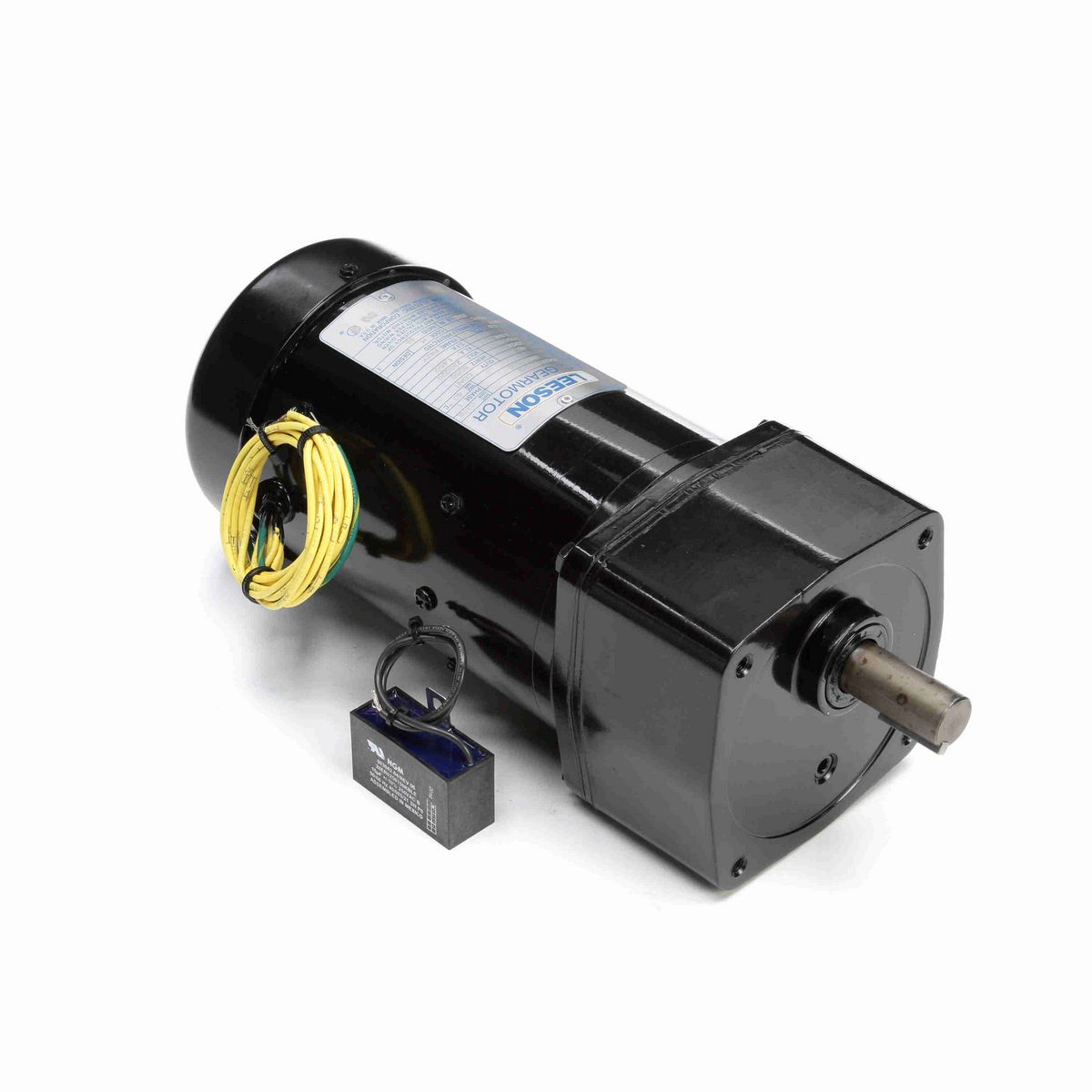 LEESON Parallel Shaft Gearmotor, 0.16 HP, 1 Ph, 60 Hz, 110 V, 29 RPM, P42Y Frame, TEFC - 096004.00