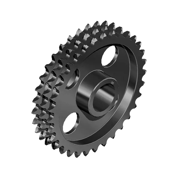 Трёхрядная звёздочка с двухсторонней ступицей и отверстием с «черновым» припуском, европейские стандарты (EN) SKF PHS 16B-3C57