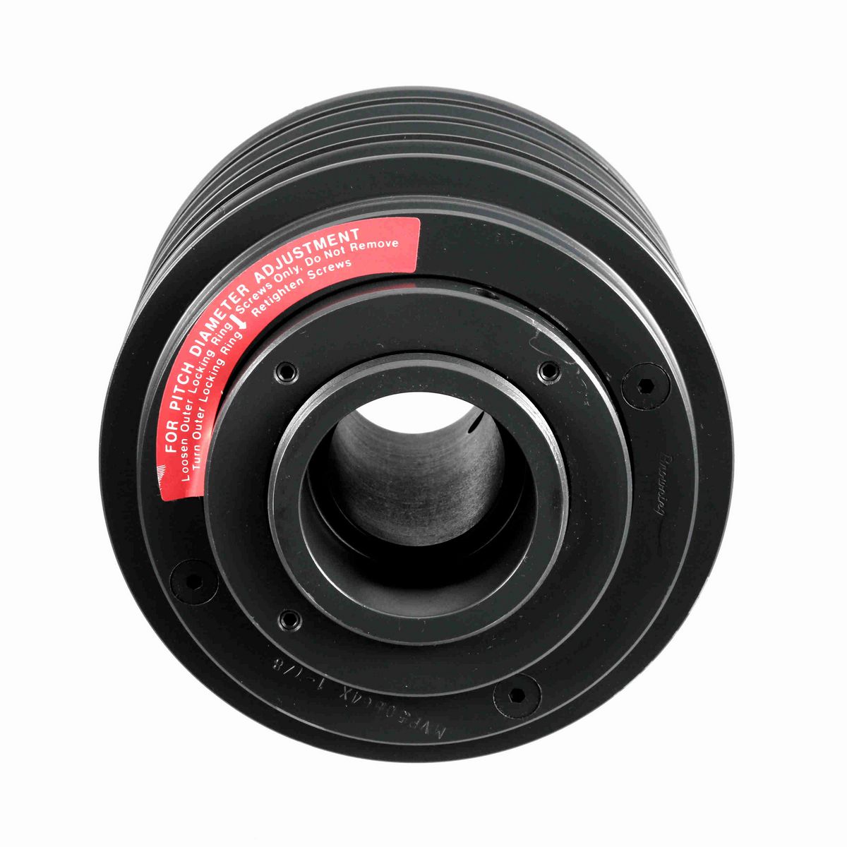 Browning 4 Groove Cast Iron Finished Bore Multiple Variable Pitch Sheave - 4MVP50B64X 1 7/8