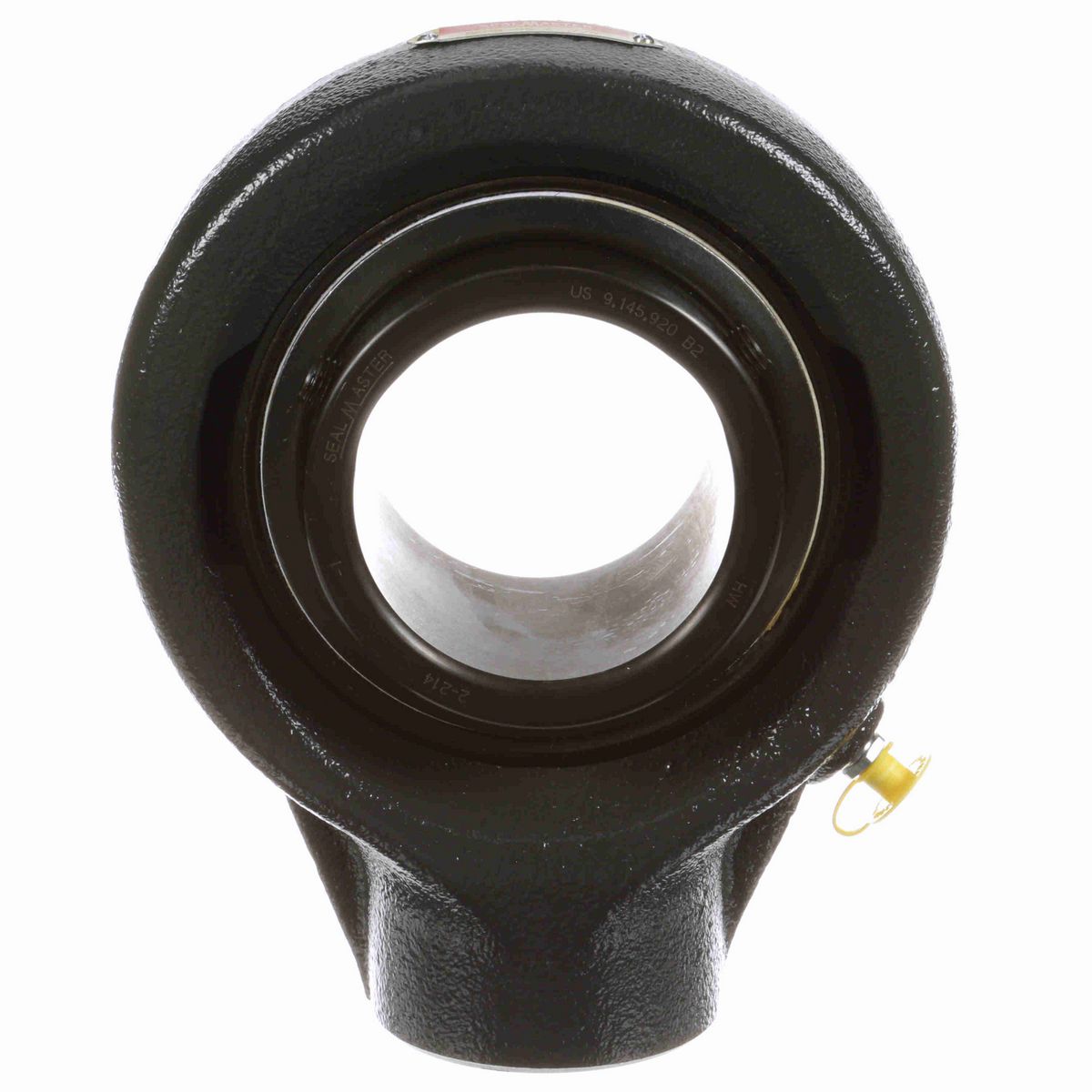 Sealmaster Mounted Cast Iron Hanger Unit Ball Bearing - 52100 Bearing Steel, Black Oxided - Setscrew Lock - SEHB-46