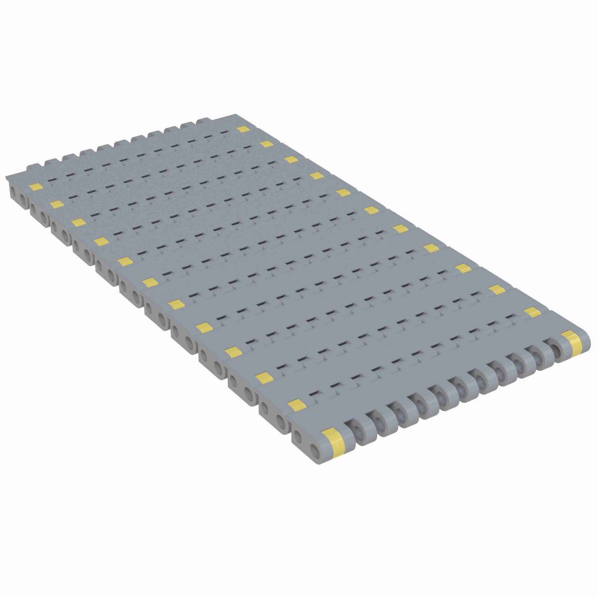 Rexnord 8505 Straight Running Solid Top, Material: Silver Platinum Series™ X, Width: 4.5in, Pitch: 0.75in - 10286178