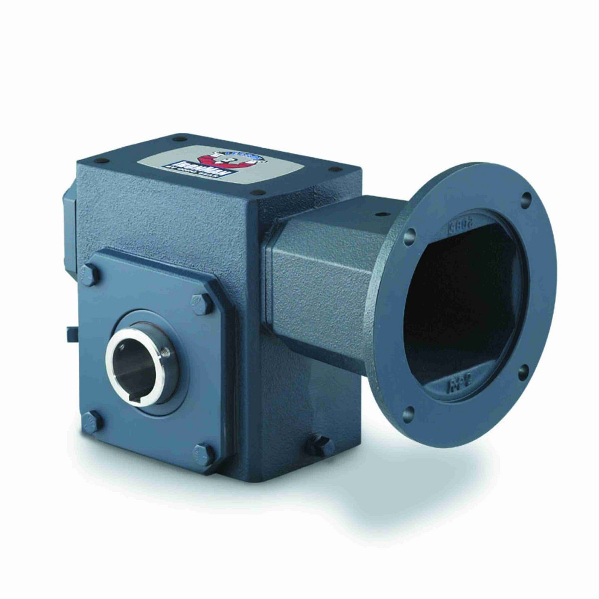 Grove Gear GR Series - Ironman Worm Gear Reducers Cast Iron Single-Reduction Worm Reducer - GR-WHM818-15-H1-56-16