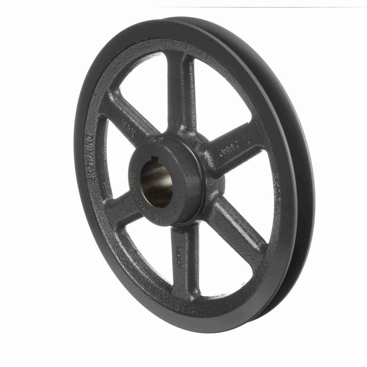 Browning 1 Groove Cast Iron FHP - Finished Bore Sheave - BK95X 1 3/8