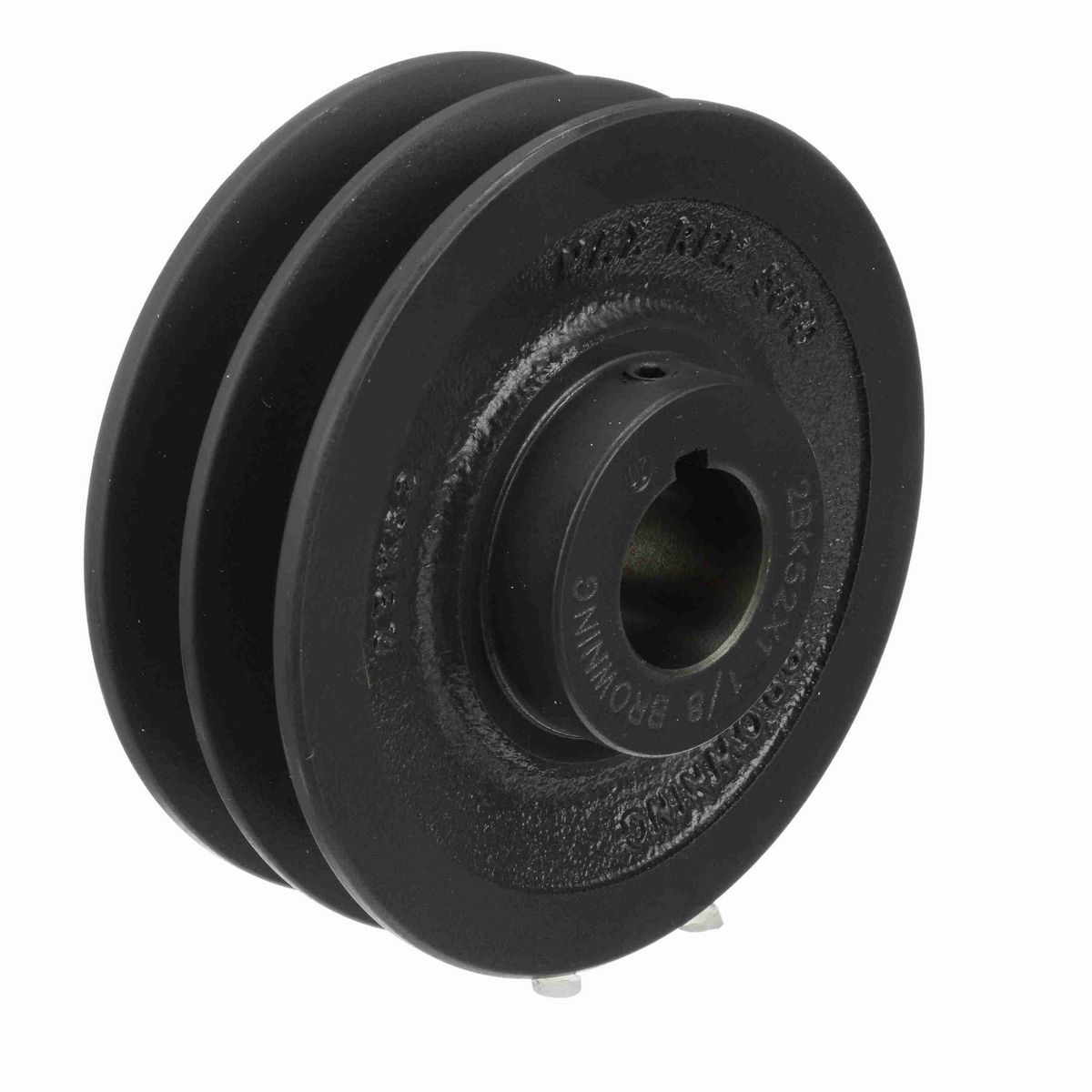 Browning 2 Groove Cast Iron FHP - Finished Bore Sheave - 2BK52X 1 1/8