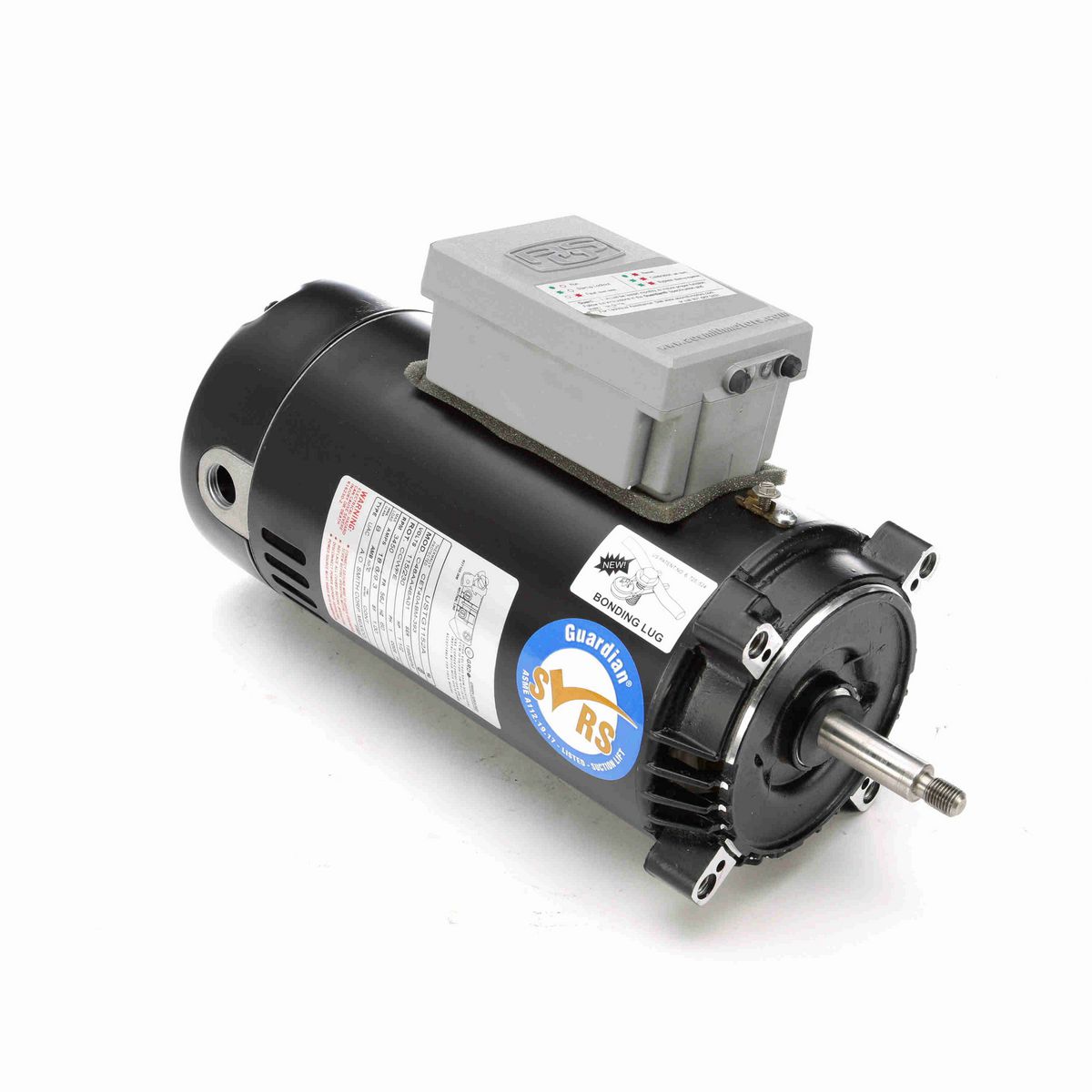 Century Guardian ® Motors Pool Pump Motor, 1 1/2 HP, 1 Ph, 60 Hz, 230/115 V, 3600 RPM, 56J Frame, ODP - USTG1152A